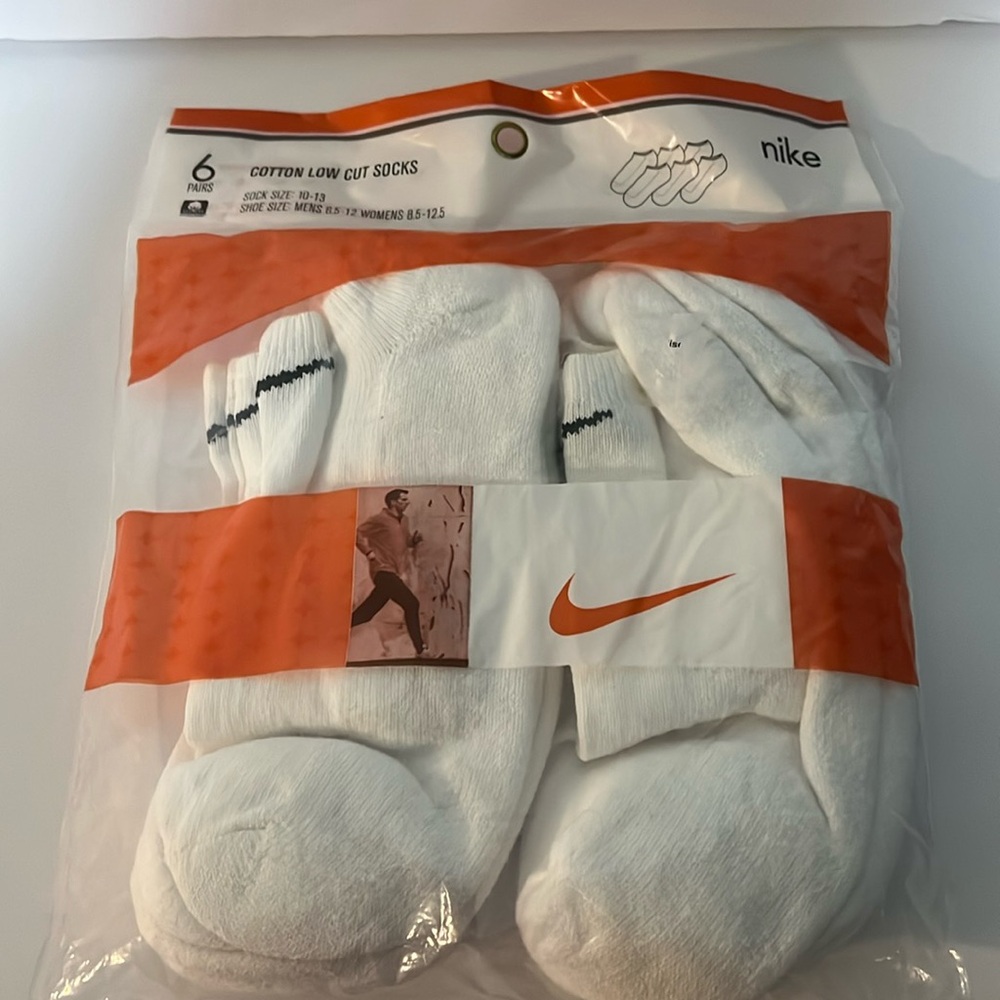 Vintage men’s Nike socks, shoe size 10 to 13